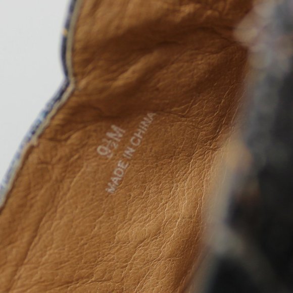 ICON Los Angeles Leather shoes slip on heels mules sz 9.5 cute dog PUG art Jeon - Picture 12 of 16